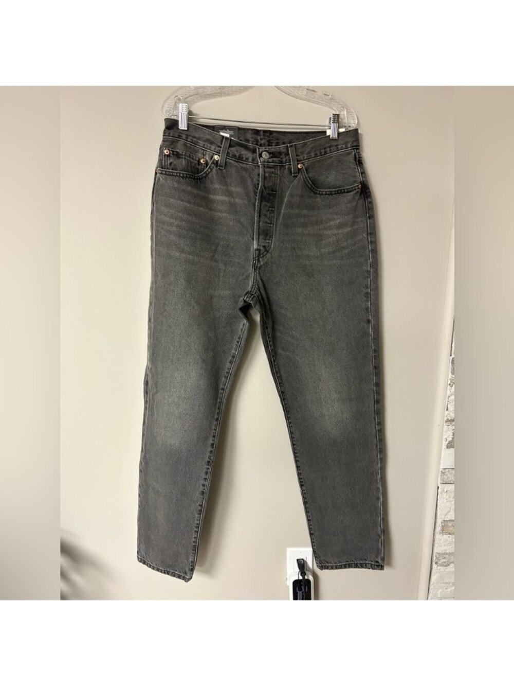 Levi’s 501 ‘81 High Rise Grey Jeans